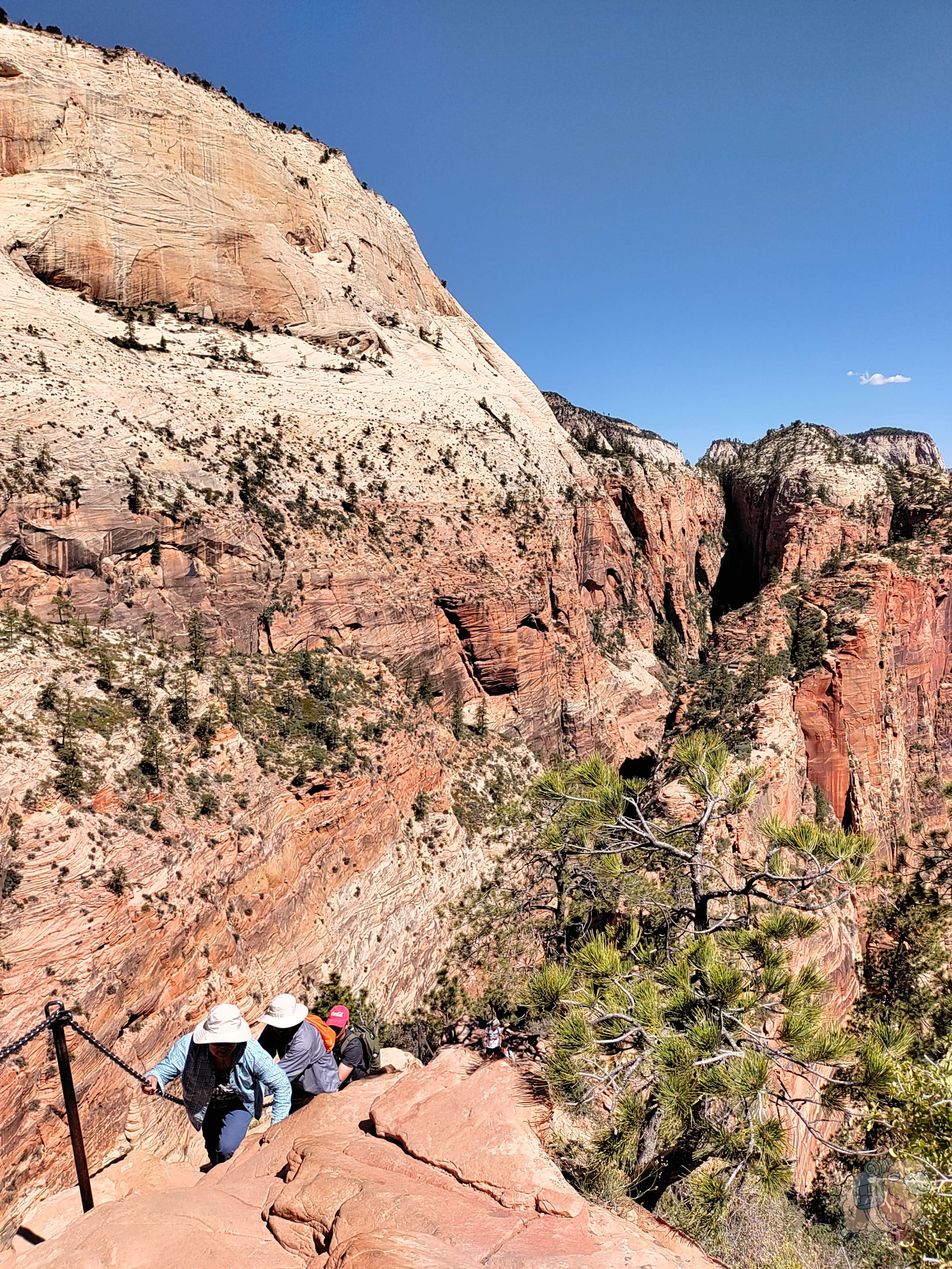 錫安國家公園 Angels Landing 鐵鍊區