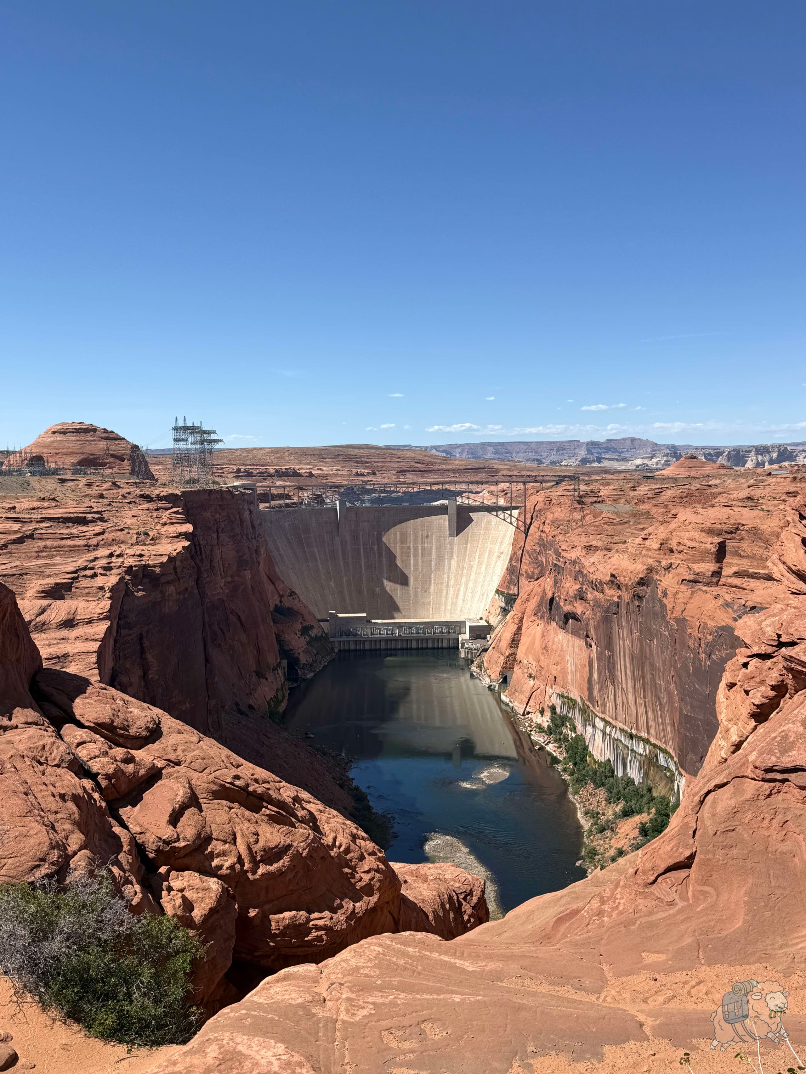 Glen Canyon Dam Overlook 格倫峽谷大壩觀景台:從另個角度看大壩