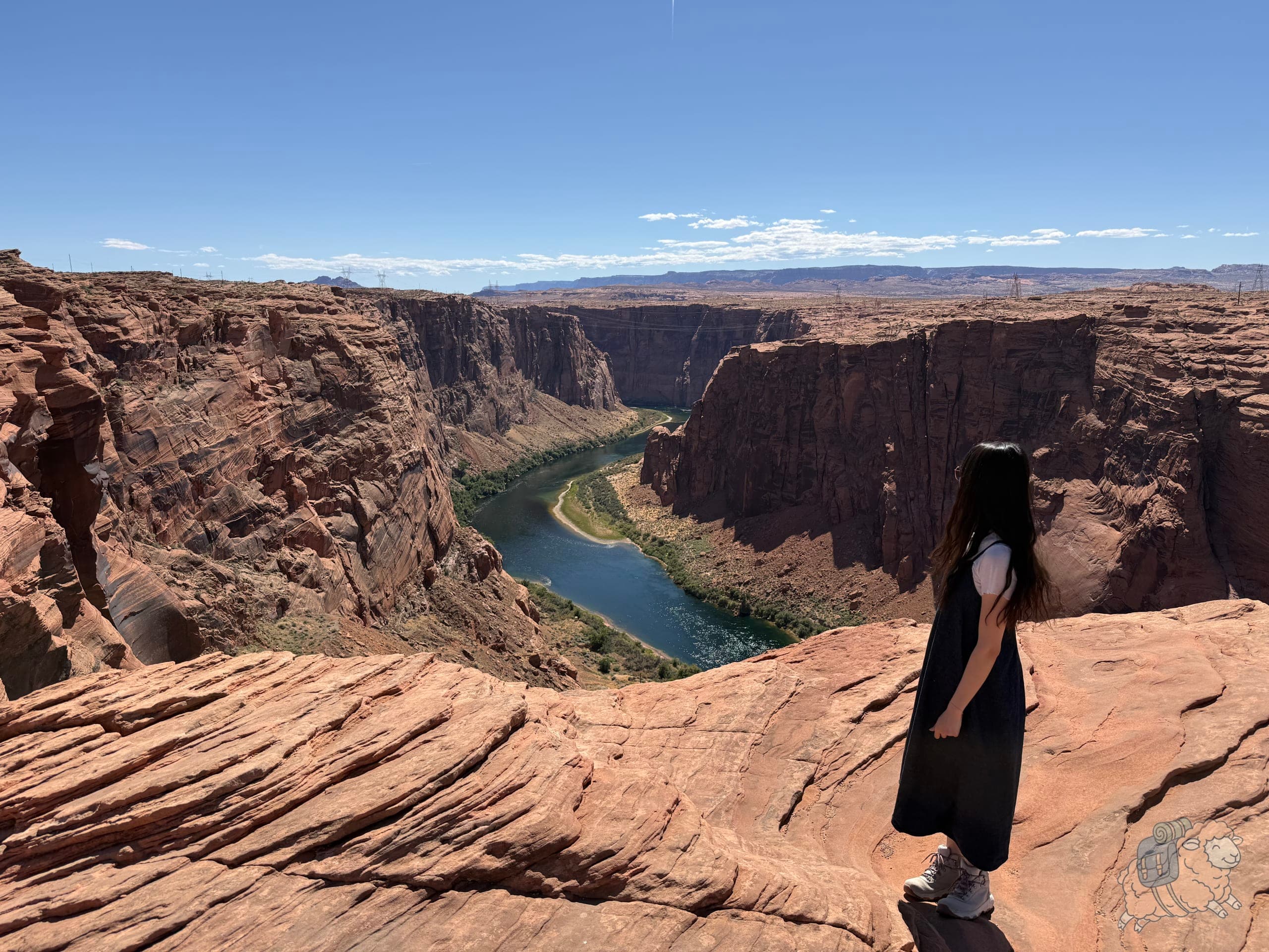 Glen Canyon Dam Overlook 格倫峽谷大壩觀景台:站在峽谷邊看科羅拉多河
