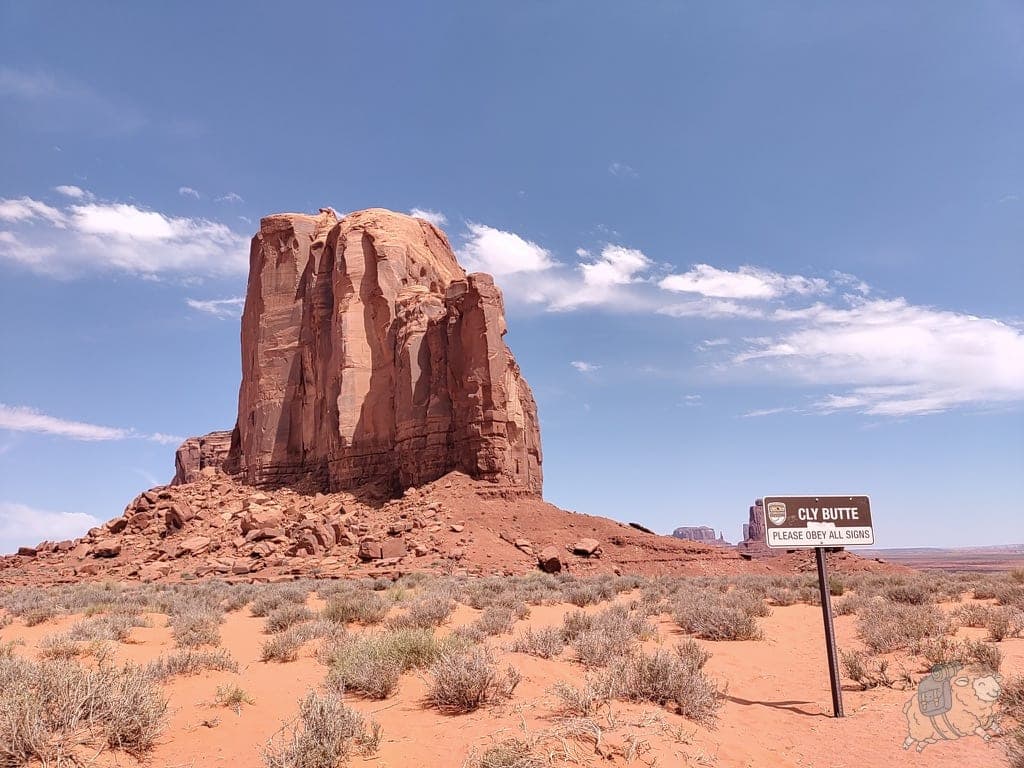 紀念碑谷景觀公路 Monument Valley Scenic Drive - 沿途風景 克萊孤峰